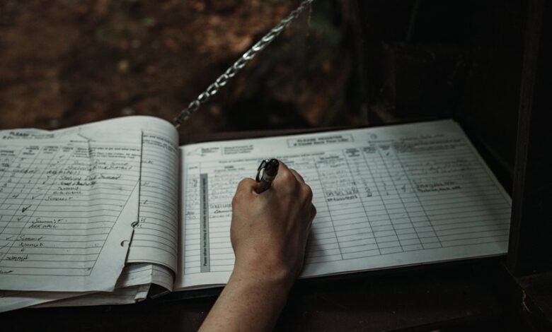 study number registration records for listed ids